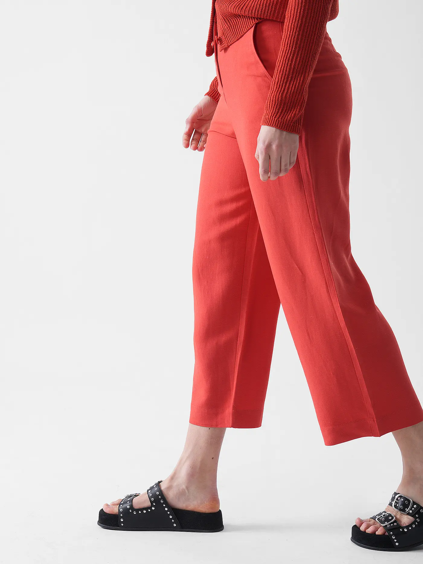 ARMEDANGELS | Businesshose 7/8 CAARUNUS | rot