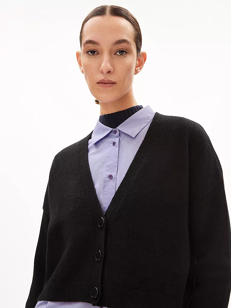 ARMEDANGELS | Cardigan DAMIRAA | schwarz