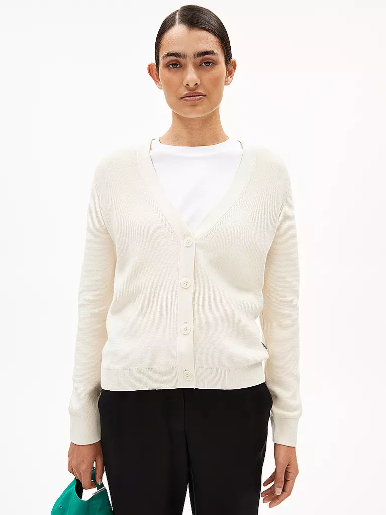 ARMEDANGELS | Cardigan MENAAL | creme
