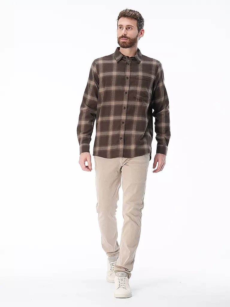 ARMEDANGELS | Hemd KAALMO | braun