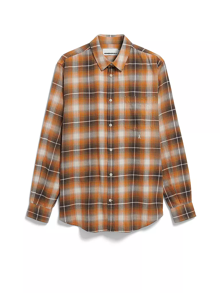 ARMEDANGELS | Hemd Regular Fit  | orange