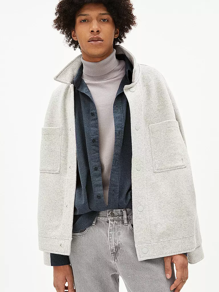 ARMEDANGELS | Hemd Regular Fit BODAA | grau