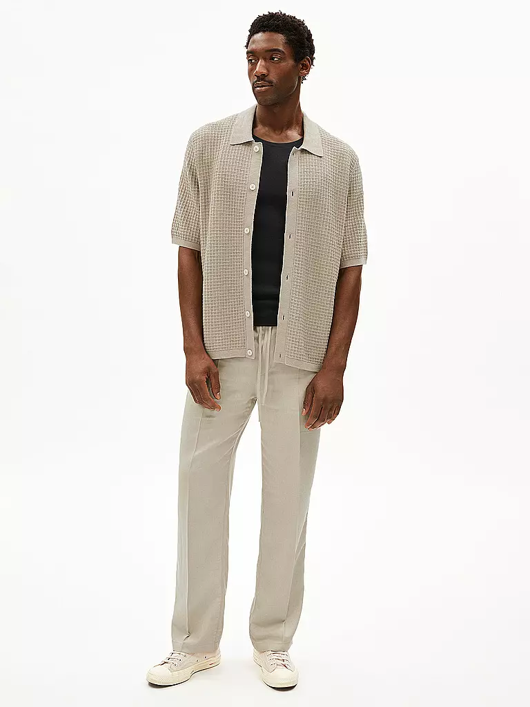 ARMEDANGELS | Hemd Regular Fit EDUAARDO   | beige