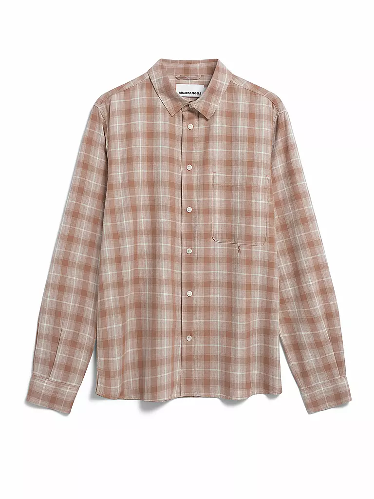 ARMEDANGELS | Hemd Regular Fit PAANAO | orange
