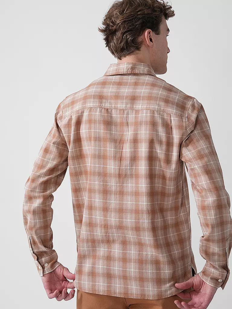 ARMEDANGELS | Hemd Regular Fit PAANAO | orange