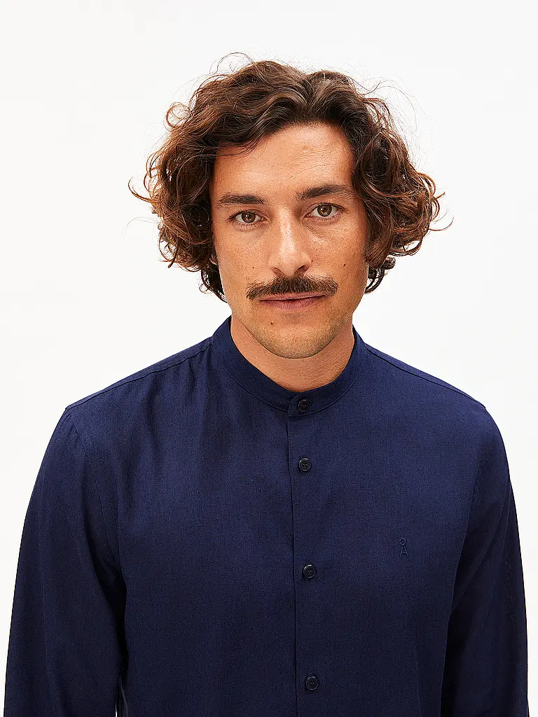 ARMEDANGELS | Hemd Regular Fit VAALERONIMUS | Blau