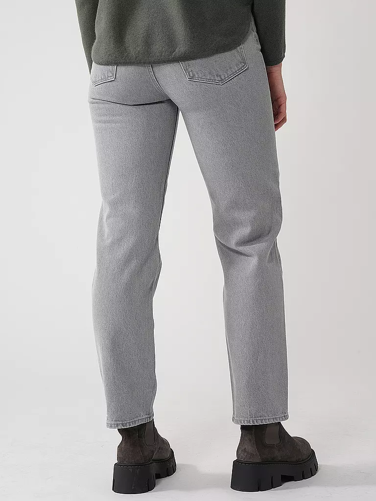 ARMEDANGELS | High Waist Jeans Regular Fit AAIKALA | hellgrau