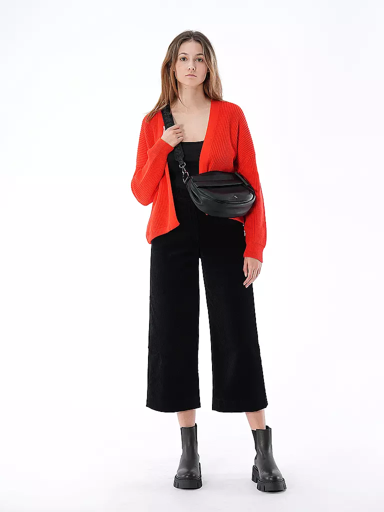 ARMEDANGELS | Hose Wide Leg JAALMA CORDUROY 7/8 | schwarz