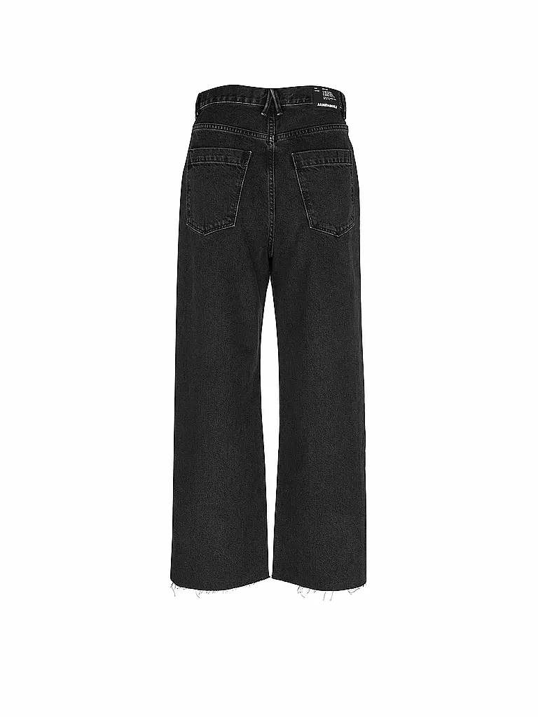 ARMEDANGELS | Jeans Loose Fit ENIJAA CROPPED | schwarz