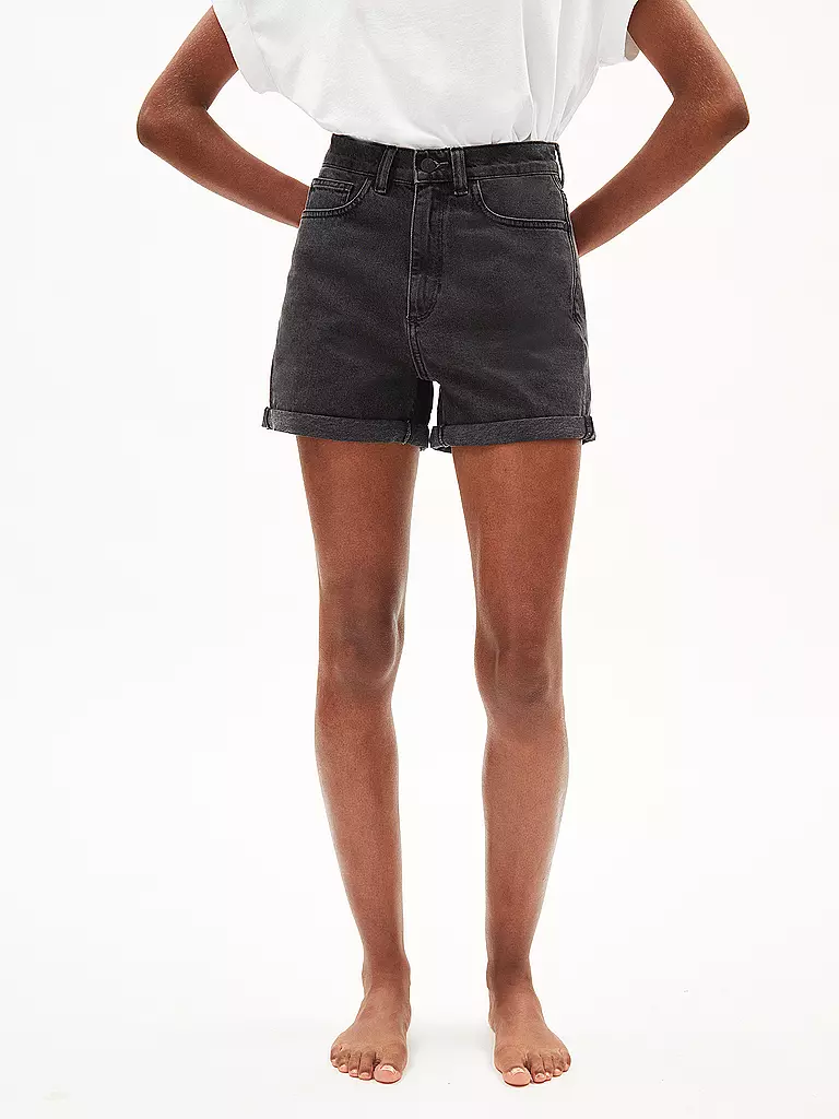 ARMEDANGELS | Jeans Shorts SVIAA | schwarz