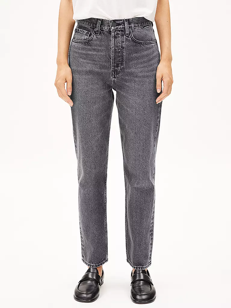ARMEDANGELS | Jeans Straight Fit AAIKALA | schwarz