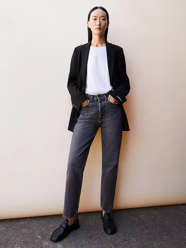 ARMEDANGELS | Jeans Straight Fit AAIKALA | schwarz