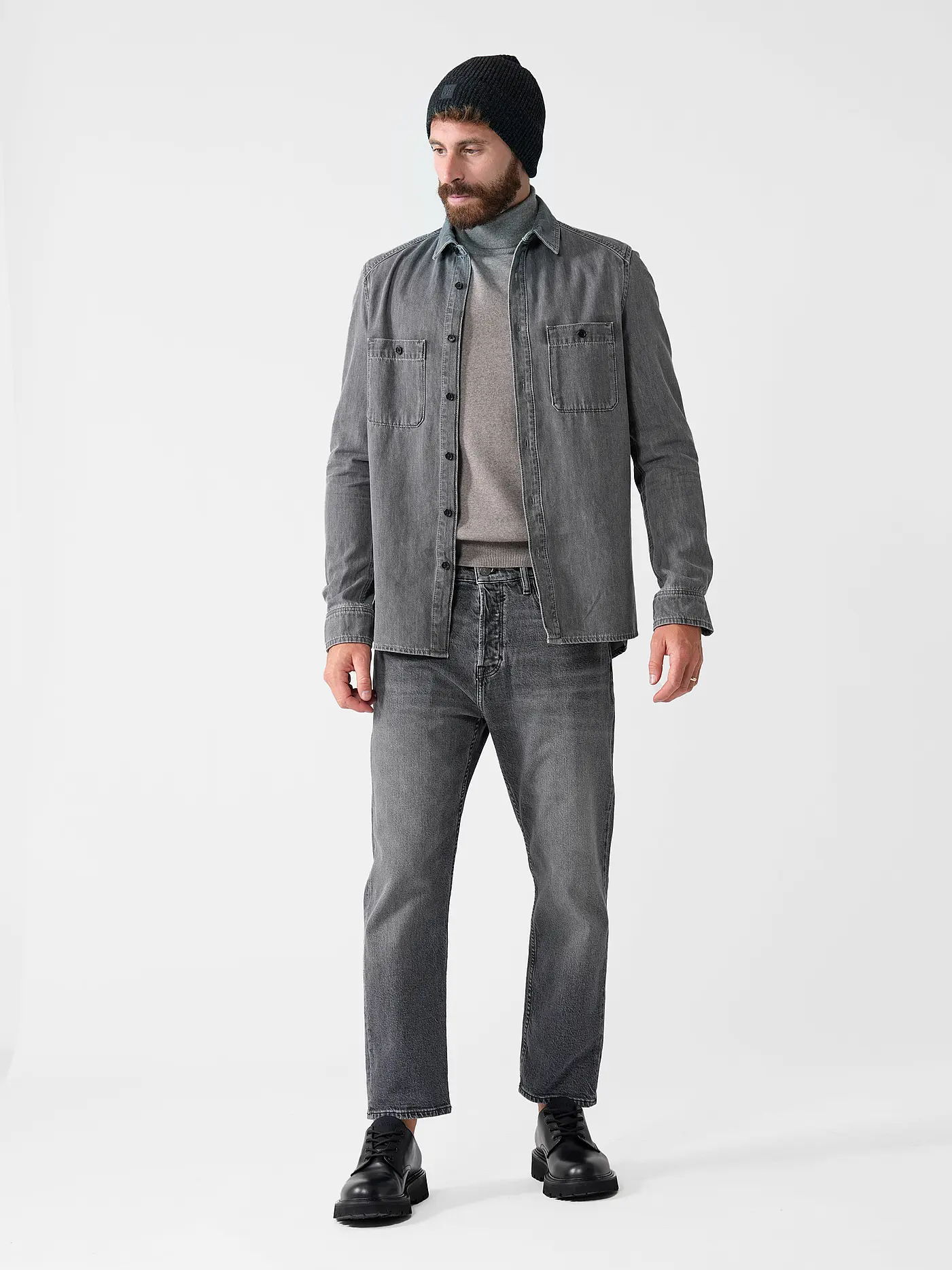 ARMEDANGELS | Jeans Tapered Fit AAUSTIN | grau