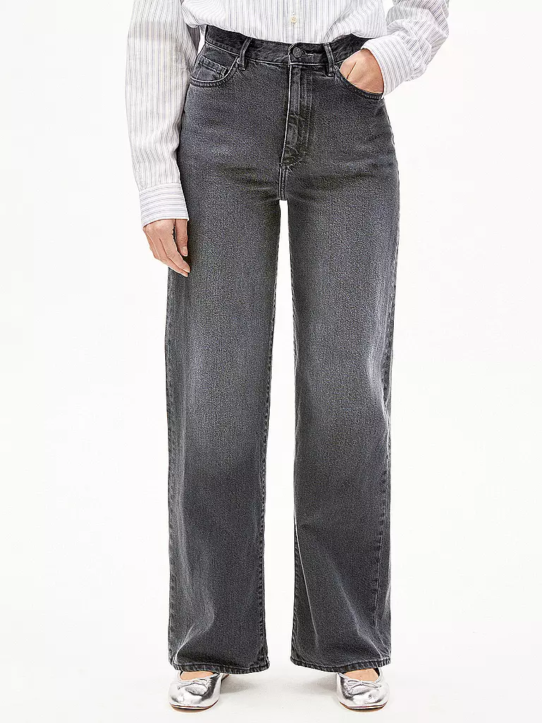 ARMEDANGELS | Jeans Wide Leg ENIJAA | schwarz