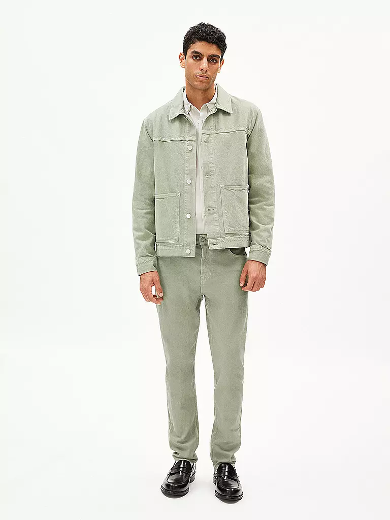 ARMEDANGELS | Jeansjacke EVAAN  | hellgrün