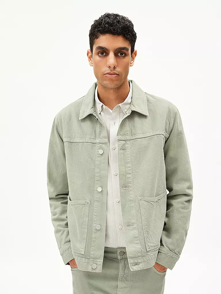 ARMEDANGELS | Jeansjacke EVAAN | hellgrün