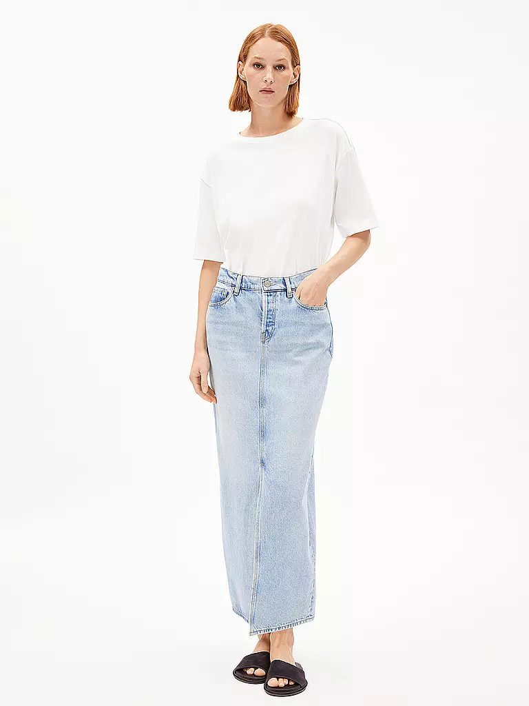 ARMEDANGELS | Jeansrock KYRAA  | hellblau