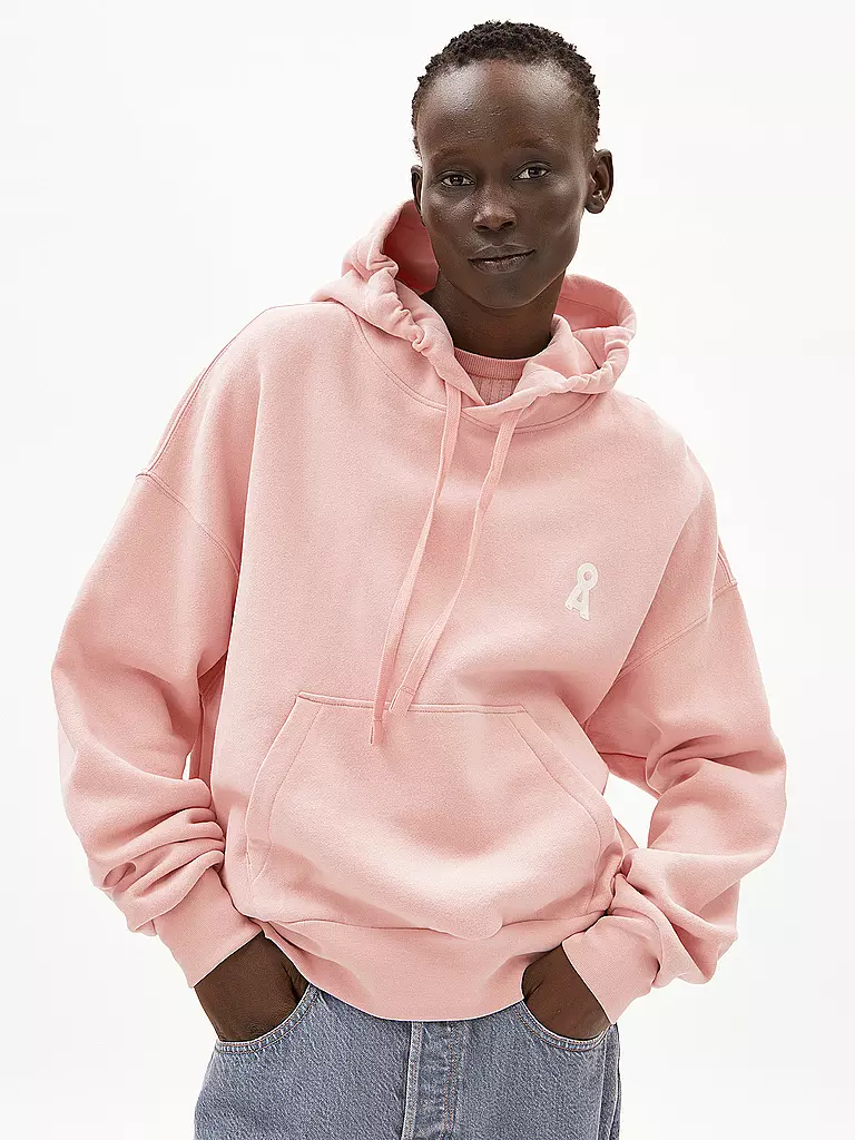 ARMEDANGELS | Kapuzensweater - Hoodie FRANCISARAA | rot