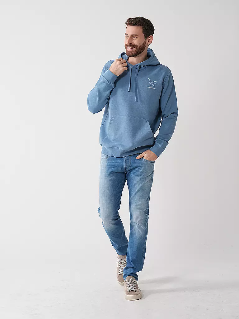 ARMEDANGELS | Kapuzensweater - Hoodie PAARLO  | hellblau