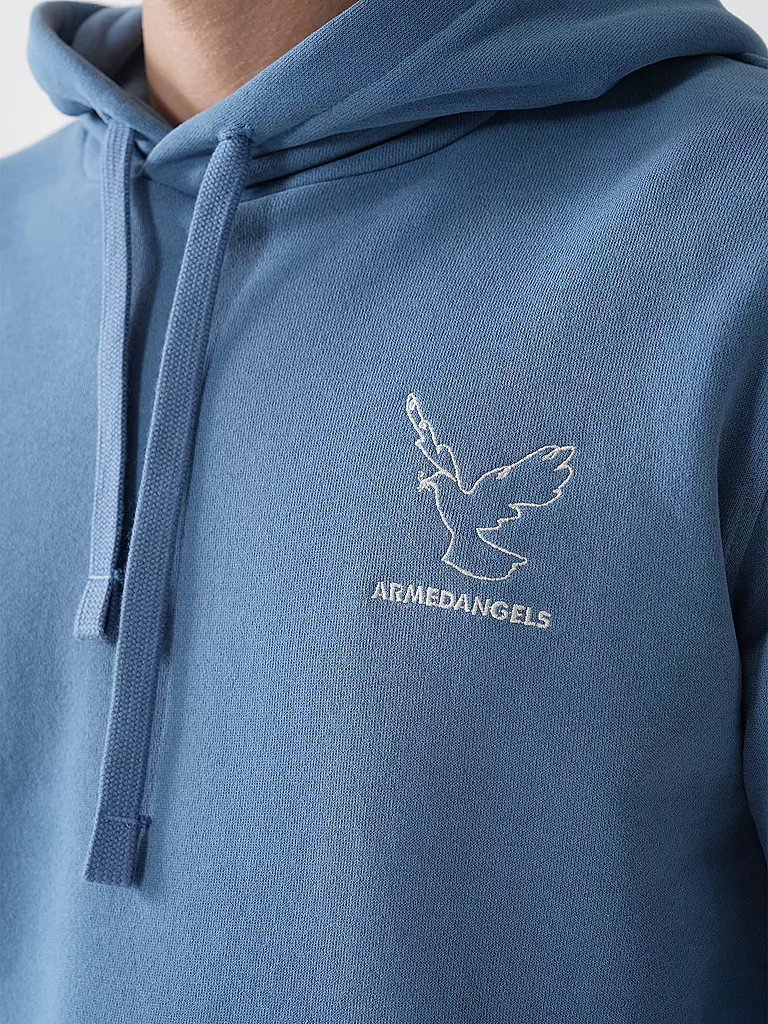 ARMEDANGELS | Kapuzensweater - Hoodie PAARLO  | hellblau