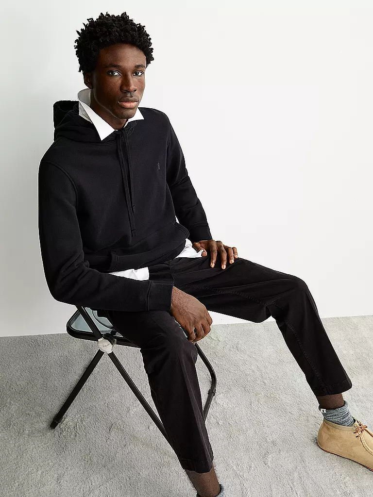 ARMEDANGELS | Kapuzensweater - Hoodie PAARLO LOOP | schwarz