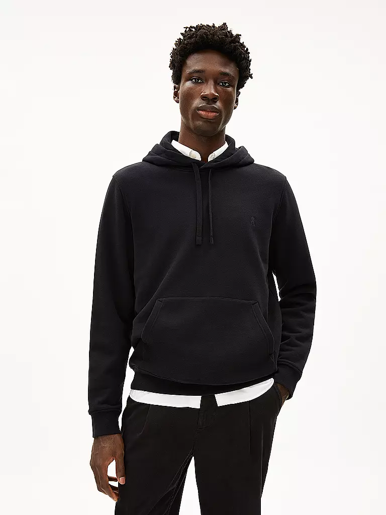 ARMEDANGELS | Kapuzensweater - Hoodie PAARLO LOOP | schwarz