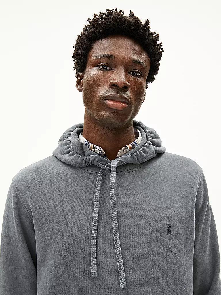 ARMEDANGELS | Kapuzensweater - Hoodie PAARLO LOOP | grau