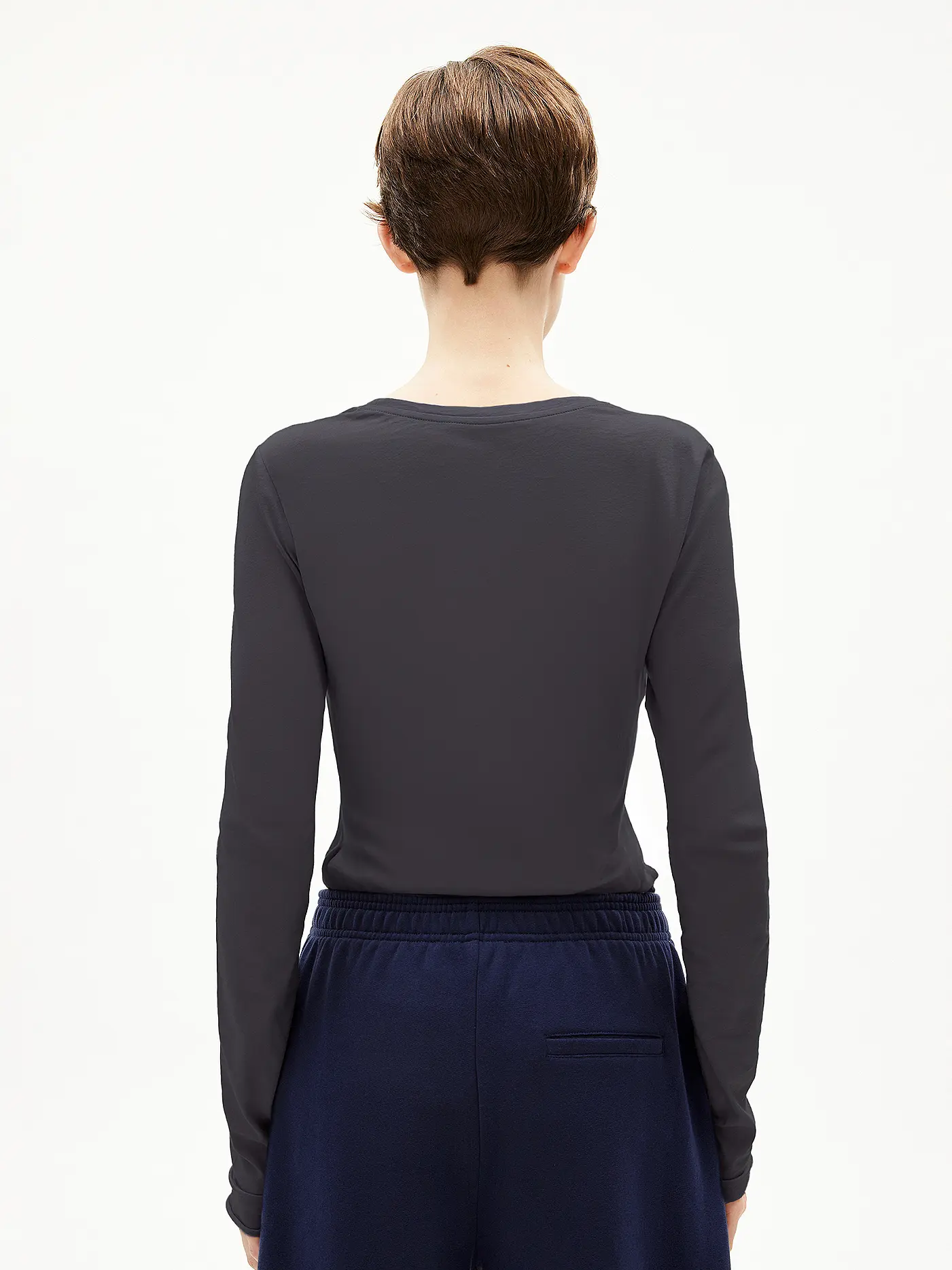 ARMEDANGELS | Langarmshirt EINIAARA | grau