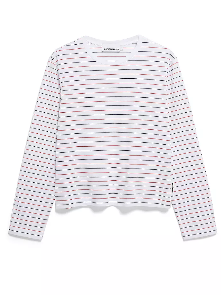 ARMEDANGELS | Langarmshirt FRIJAA FRENCH  | weiss
