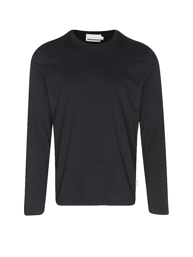 ARMEDANGELS | Langarmshirt JAAMES  | schwarz