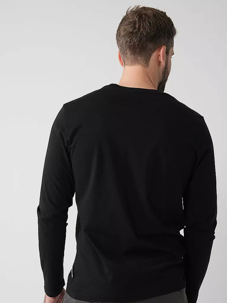 ARMEDANGELS | Langarmshirt JAAMES  | schwarz