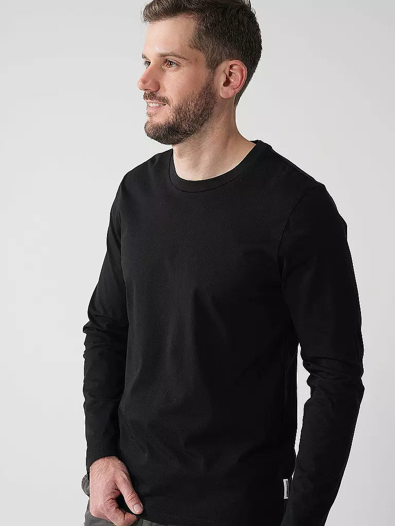 ARMEDANGELS | Langarmshirt JAAMES | weiss