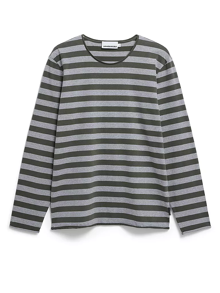 ARMEDANGELS | Langarmshirt MAARKOS  | olive