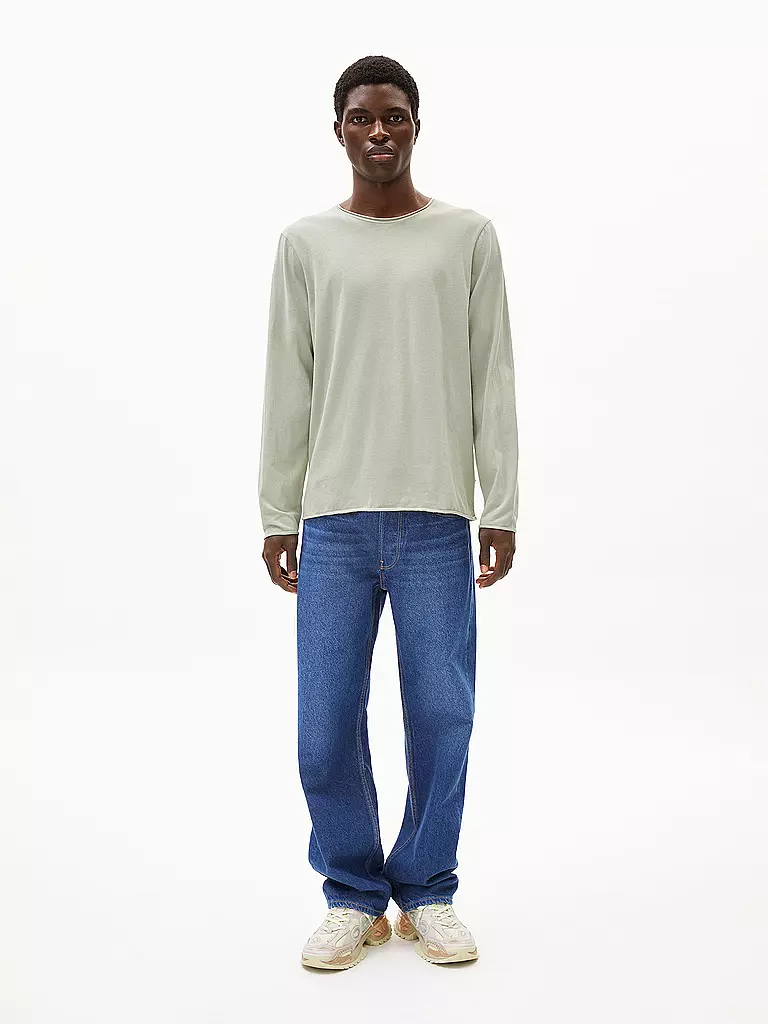 ARMEDANGELS | Langarmshirt MAARKOS  | hellgrün