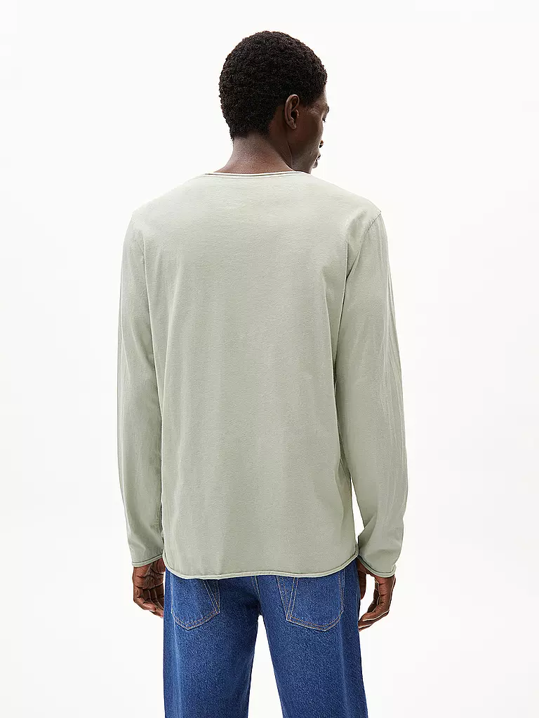 ARMEDANGELS | Langarmshirt MAARKOS  | hellgrün