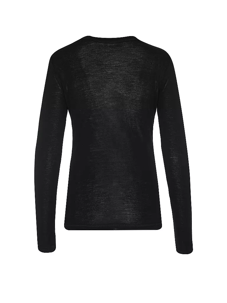 ARMEDANGELS | Langarmshirt MARIAA ANNAA | schwarz