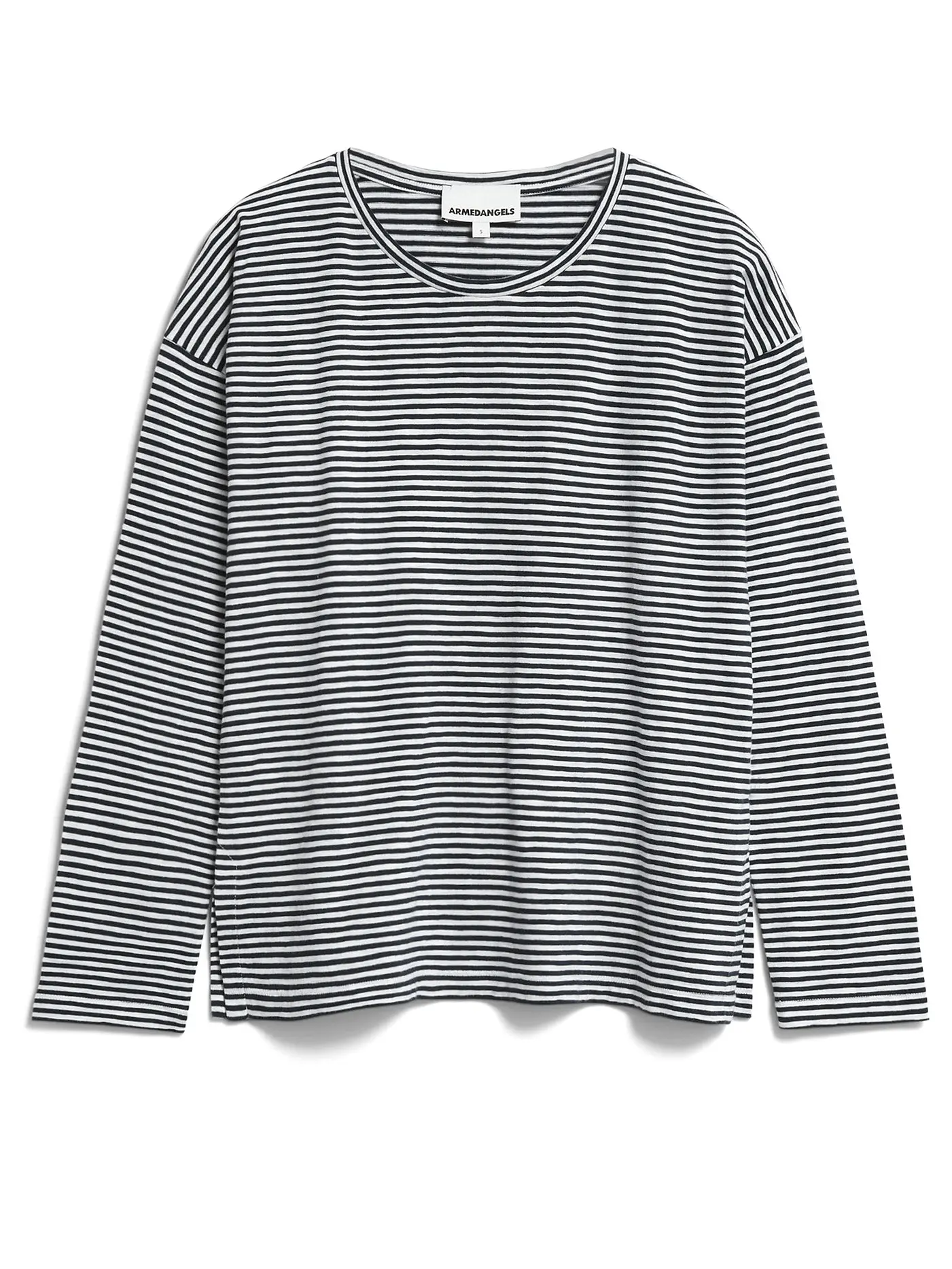 ARMEDANGELS | Langarmshirt XIANAA | schwarz