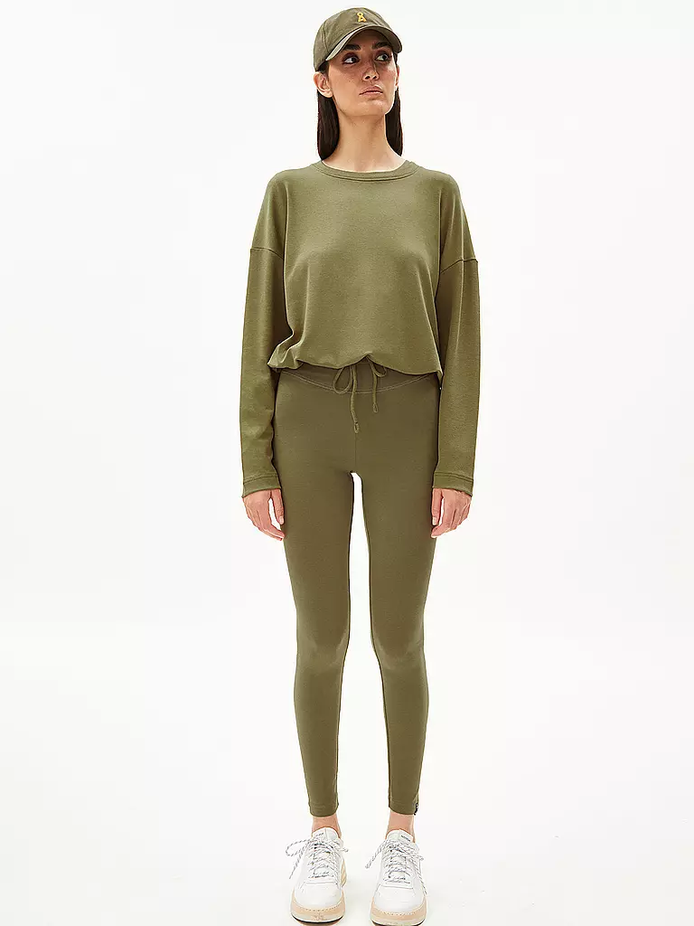 ARMEDANGELS | Loungewear Sweater MAILAA | olive