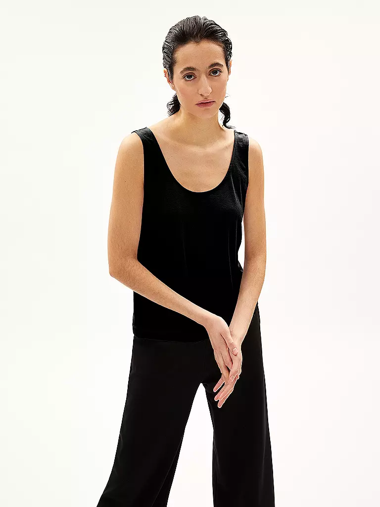 ARMEDANGELS | Loungewear Top MINAAMI | schwarz