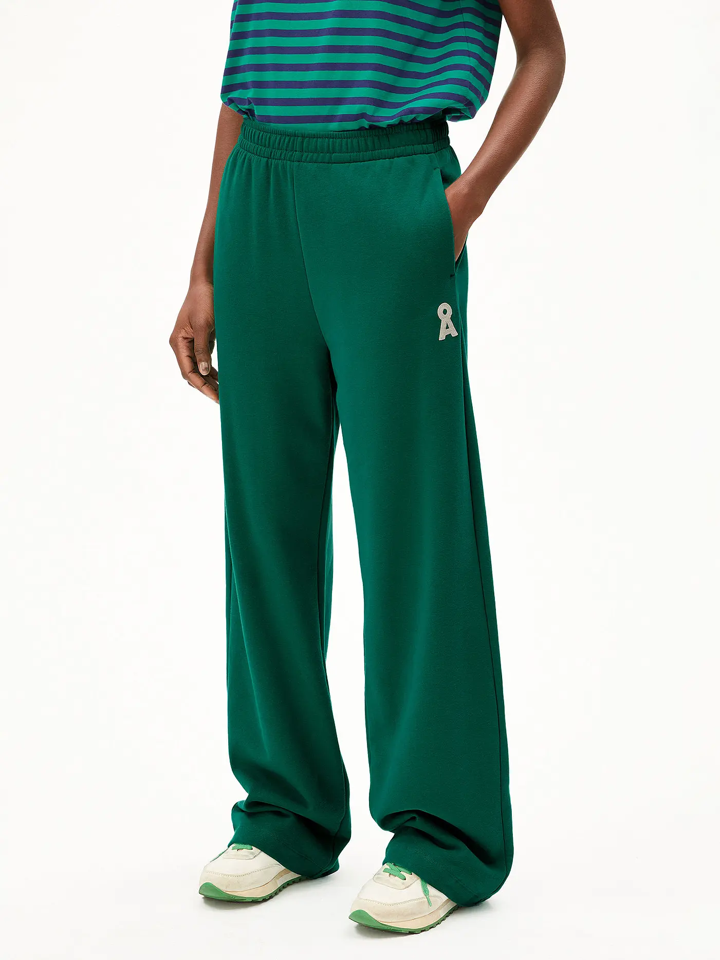 ARMEDANGELS | Marlenehose ICONIC  IVAARA | grün