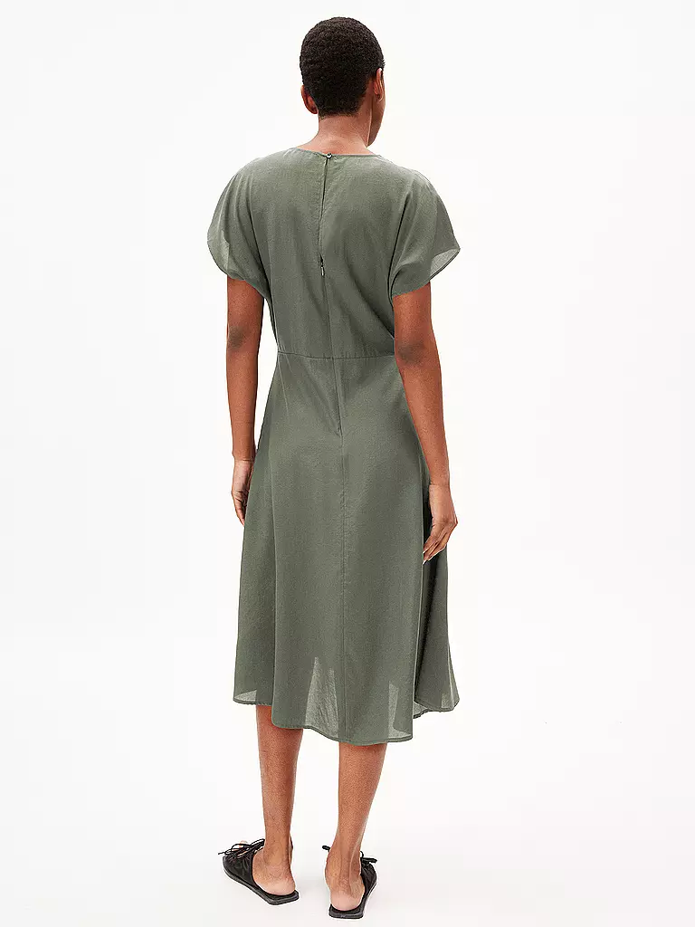 ARMEDANGELS | Midikleid AALBINE | olive