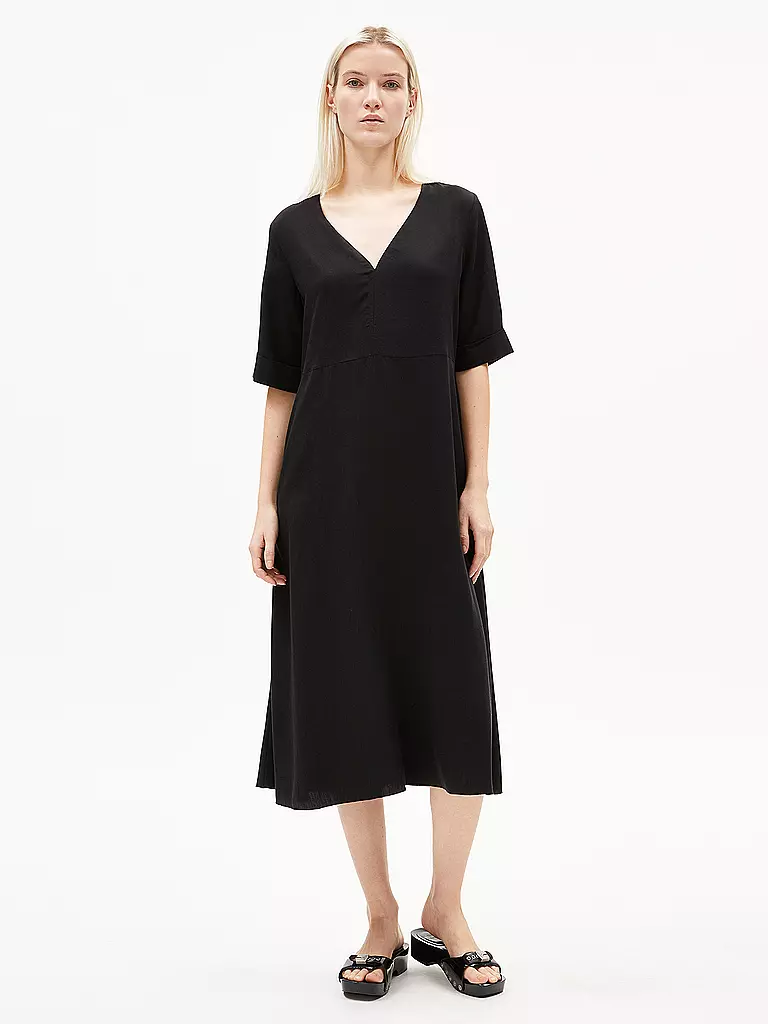 ARMEDANGELS | Midikleid VAALI | schwarz