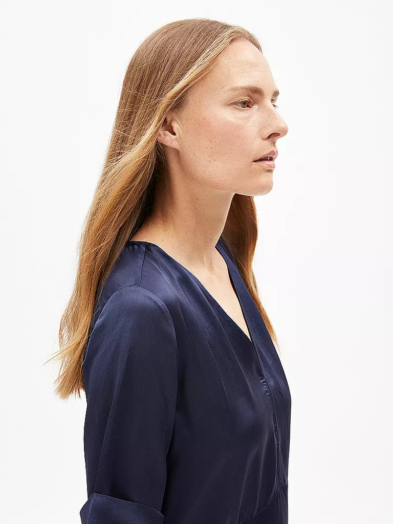 ARMEDANGELS | Midikleid VAALI | dunkelblau