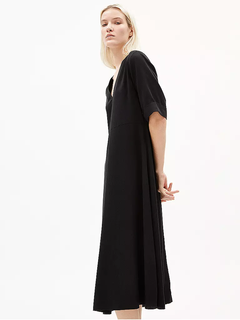 ARMEDANGELS | Midikleid VAALI | schwarz