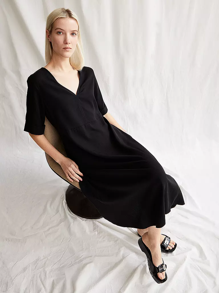 ARMEDANGELS | Midikleid VAALI | schwarz