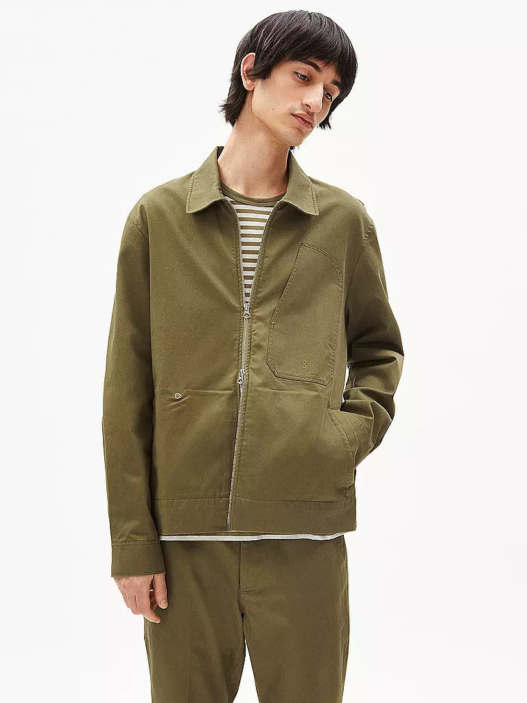 ARMEDANGELS | Overshirt LOMAAS | olive