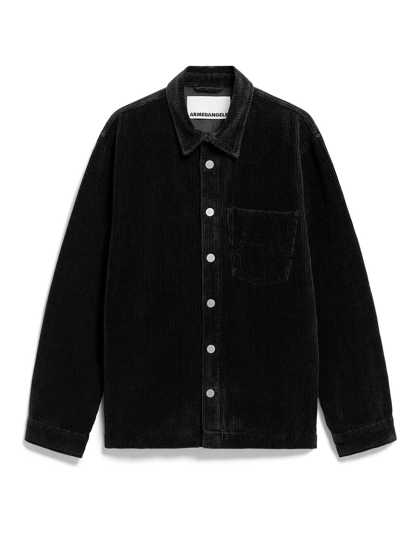 ARMEDANGELS | Overshirt YUNAAI CORDUROY | schwarz