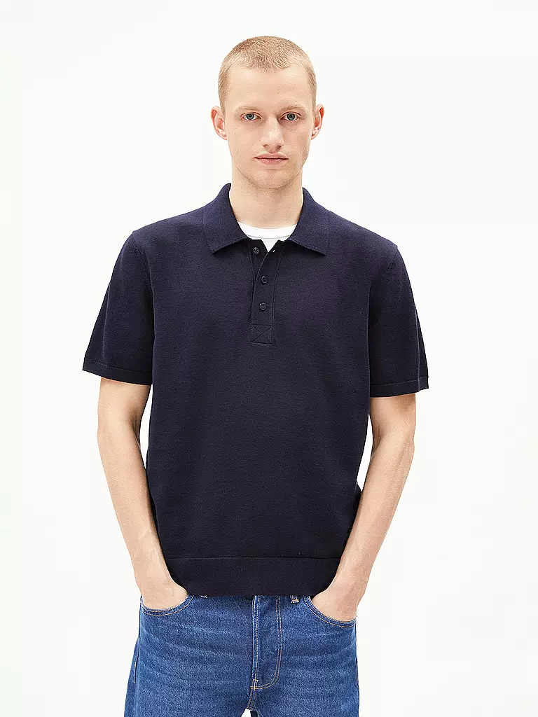 ARMEDANGELS | Poloshirt TAAKOS | blau