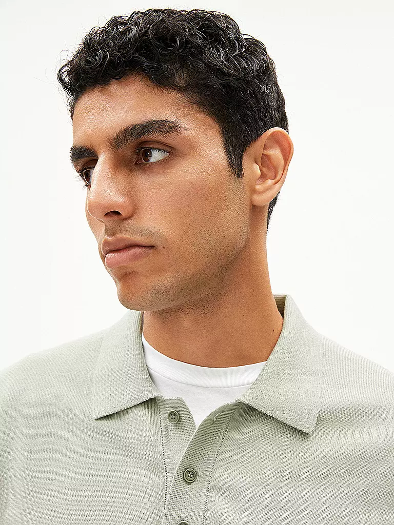 ARMEDANGELS | Poloshirt TAAKOS | hellgrün