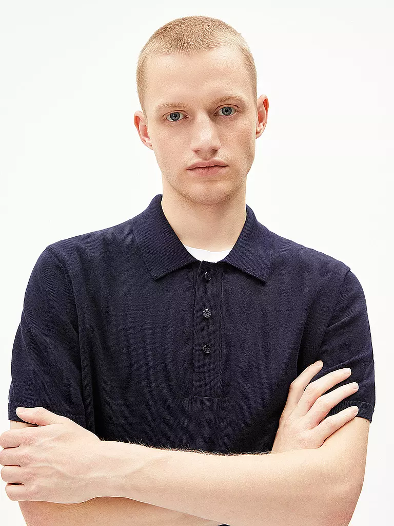 ARMEDANGELS | Poloshirt TAAKOS | blau